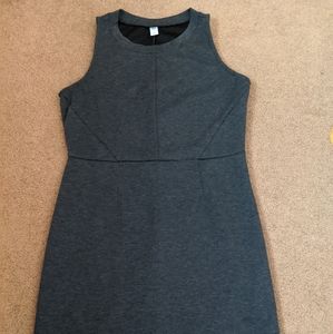 Gray sheath dress